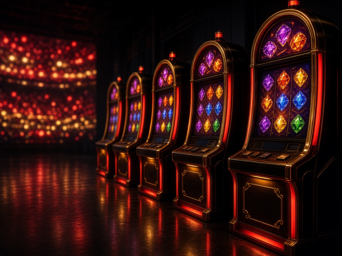 Slot machine dopo l'area scommesse